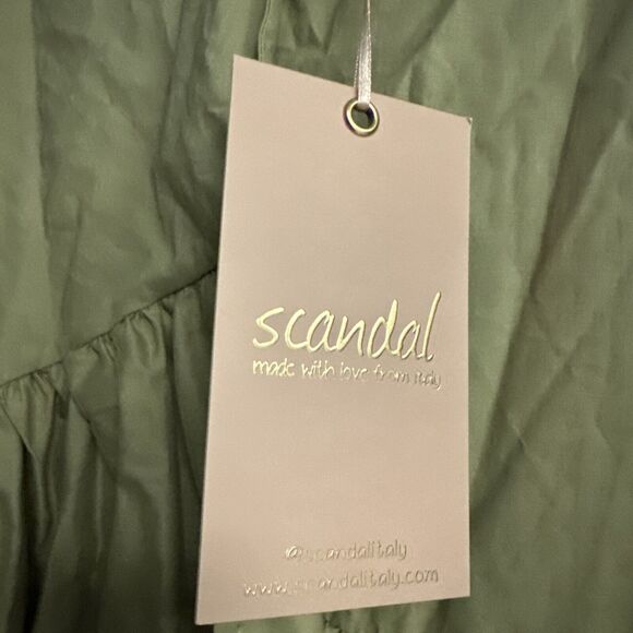 Scandal ITALY Women’s High Low Maxi Skirt Women’s Size M 30” Waist NWT - Picture 3 of 10